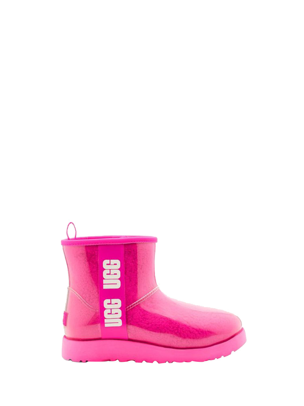 UGG Stivali Bambina con logo laterale in contrasto Rosa