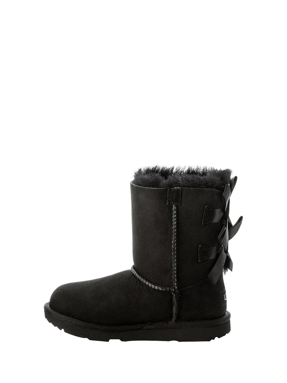 UGG Stivale Bambina con fiocchi Nero