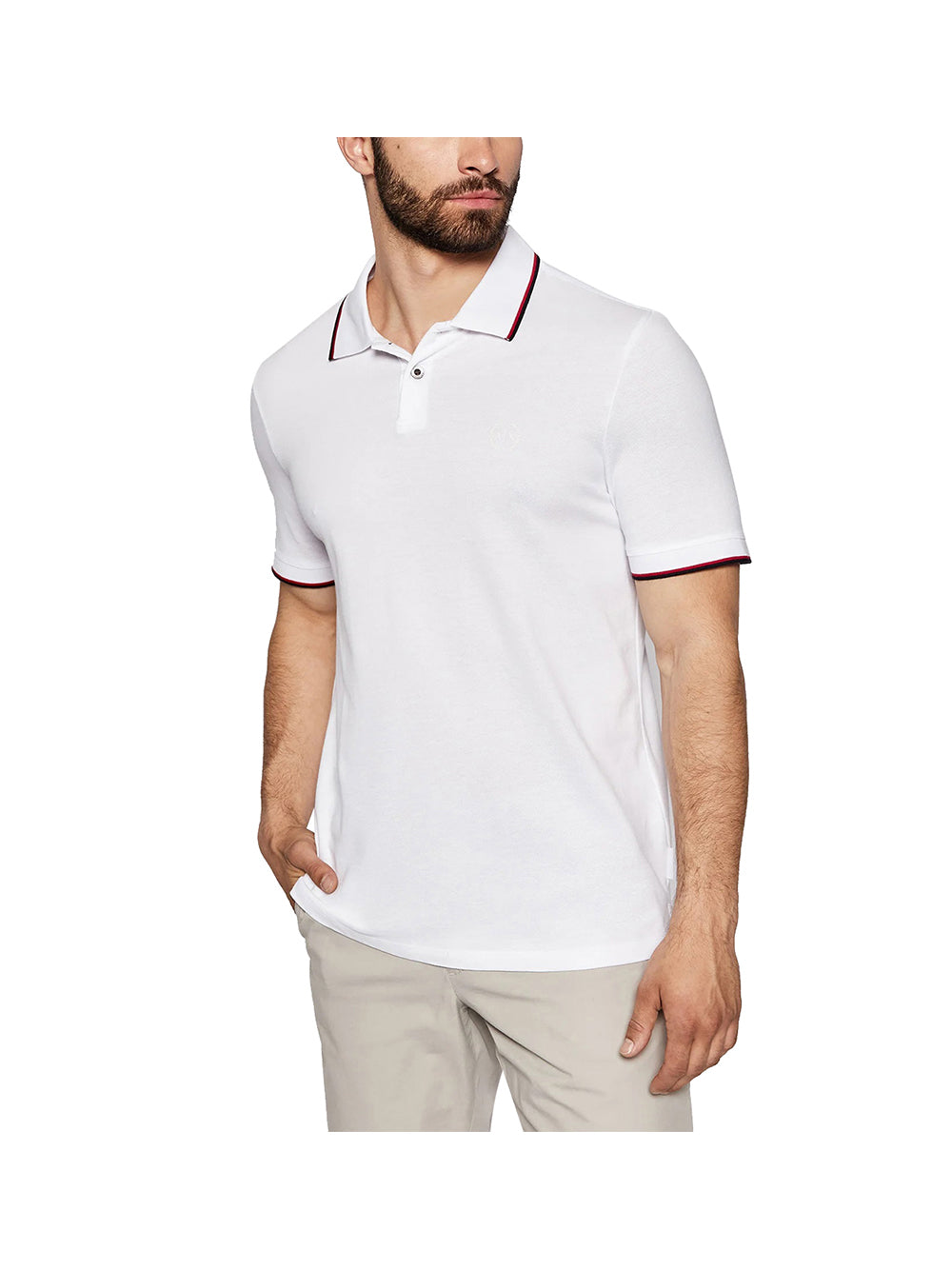 ARMANI EXCHANGE Armani Exchange Polo Uomo Bianco Bianco