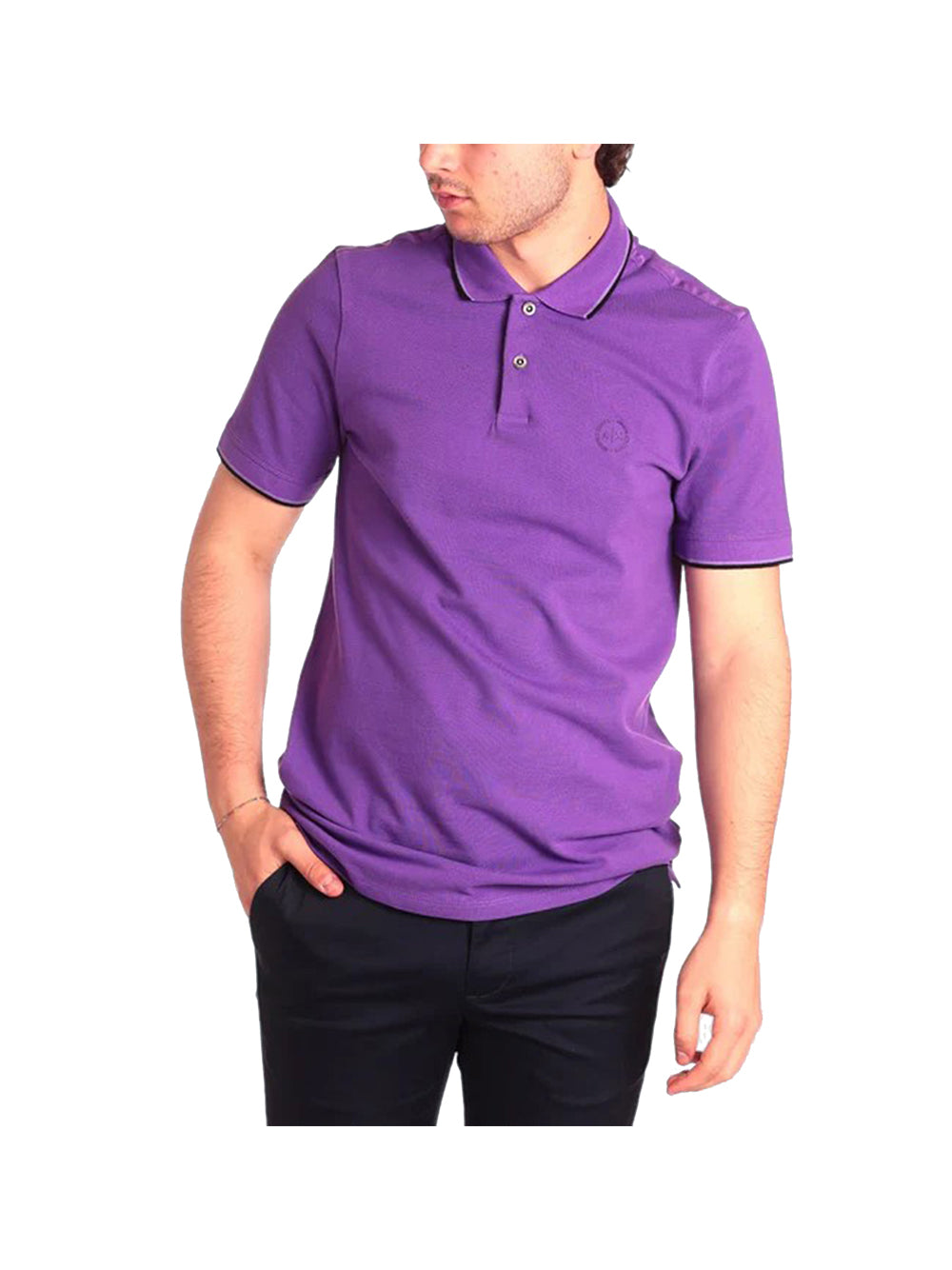 ARMANI EXCHANGE Armani Exchange Polo Uomo Viola Viola