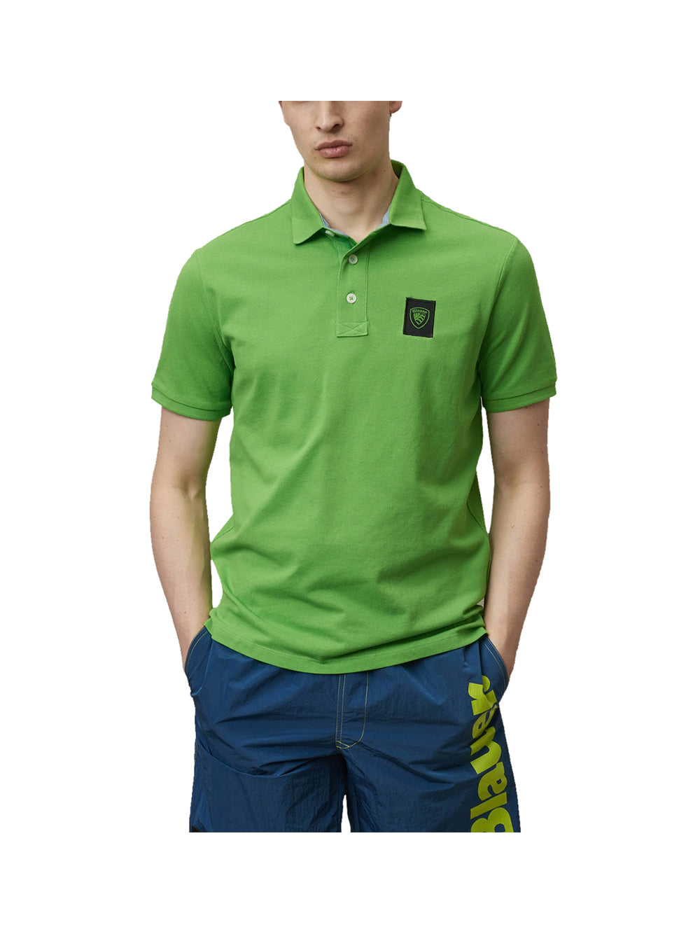 BLAUER Blauer Polo Uomo Verde Verde