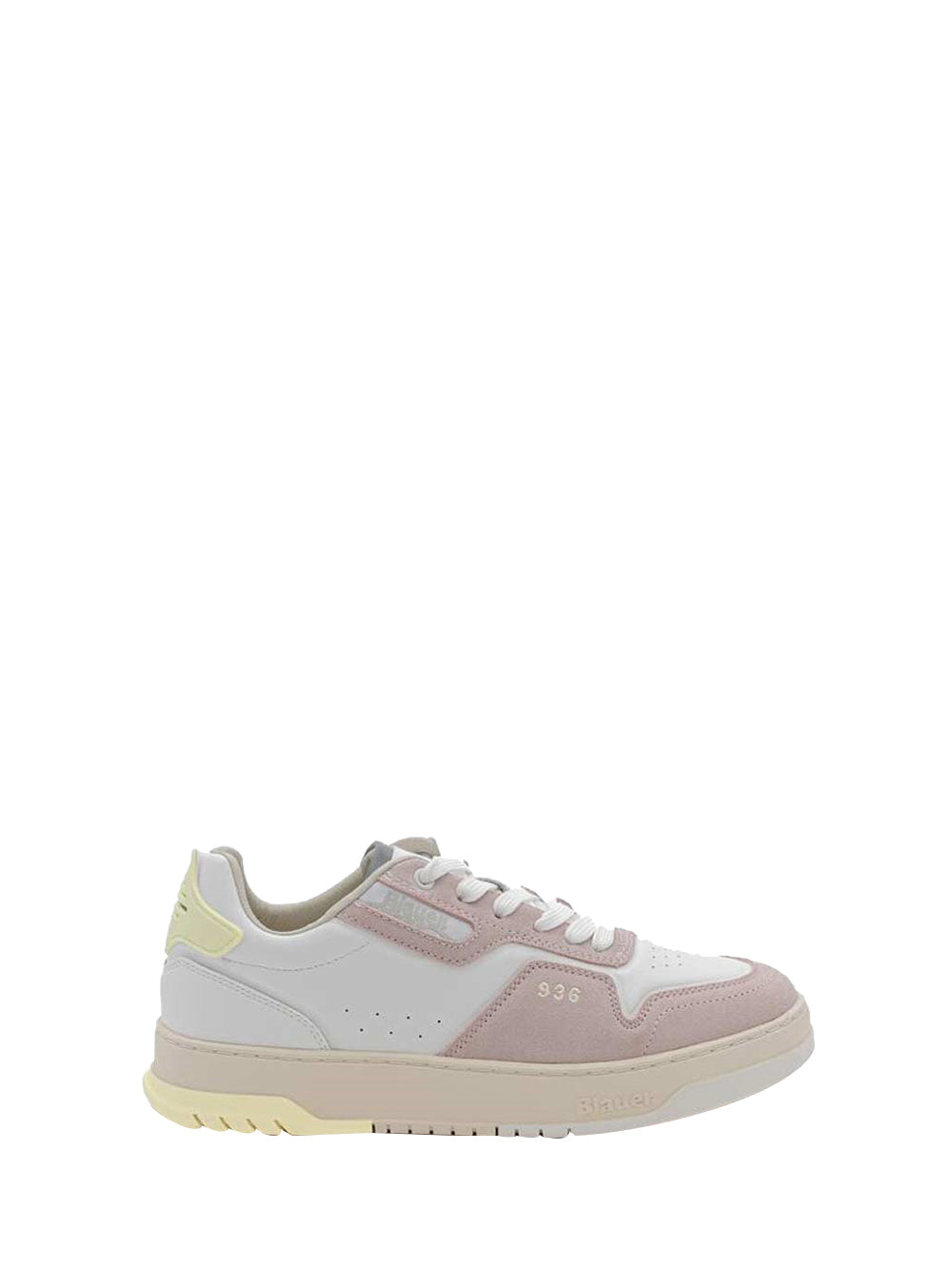 BLAUER Blauer Sneakers Donna Bianco/rosa - Bianco Bianco/rosa