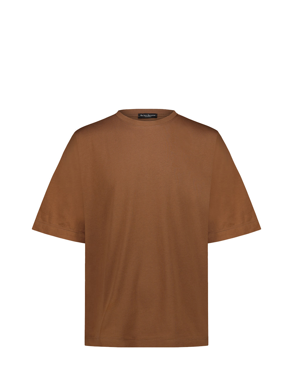 BRIAN BROME Brian Brome T-Shirt Uomo Tabacco - Marrone Tabacco