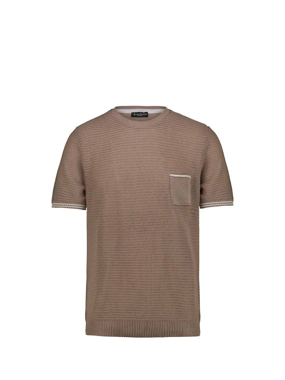 BRIAN BROME Brian Brome T-Shirt Uomo Sabbia - Beige Sabbia