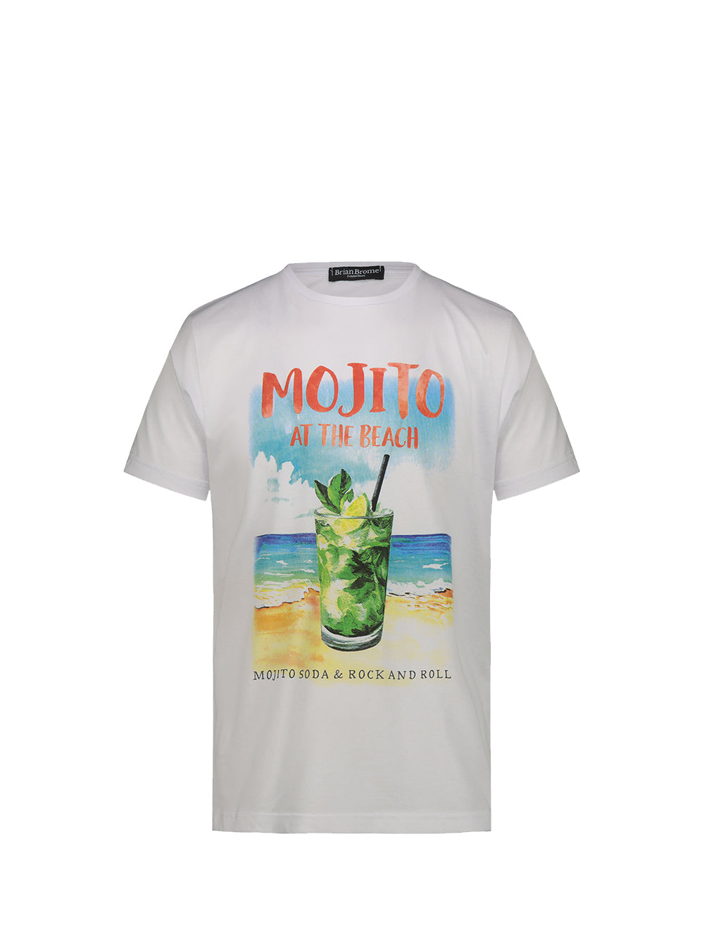 BRIAN BROME Brian Brome T-Shirt Uomo Bianco Bianco