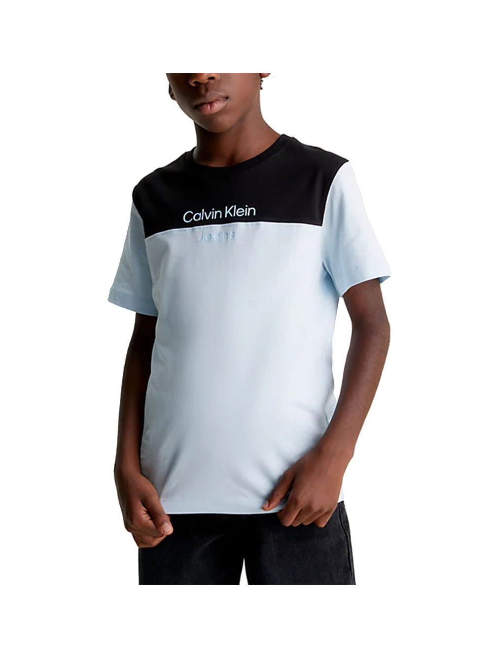 CALVIN2 1USCITA Calvin Klein T-Shirt Bambino Blue - Blu BLUE