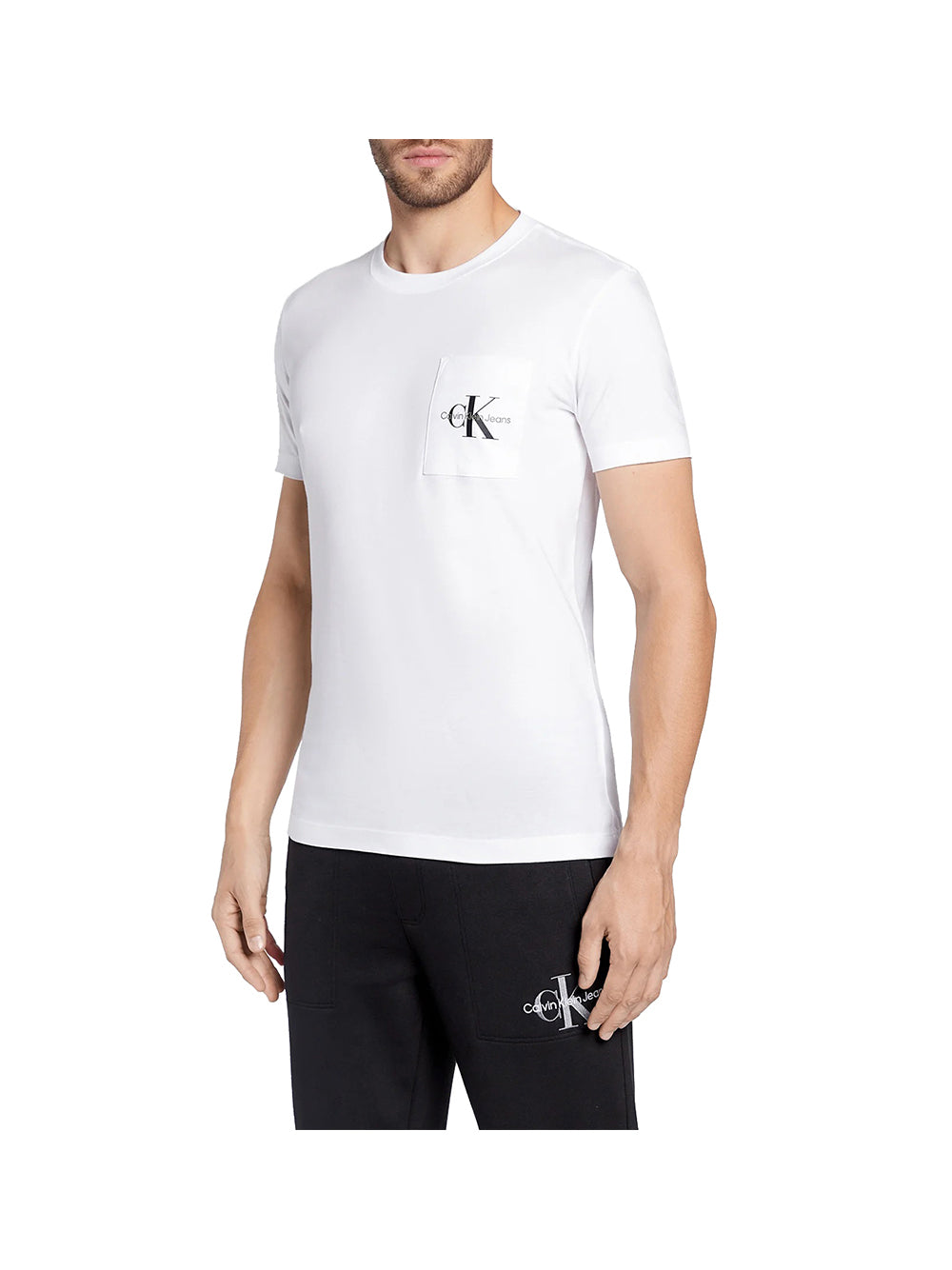 CALVIN2 CONTINUATIVO Calvin Klein T-Shirt Uomo Bianco Bianco