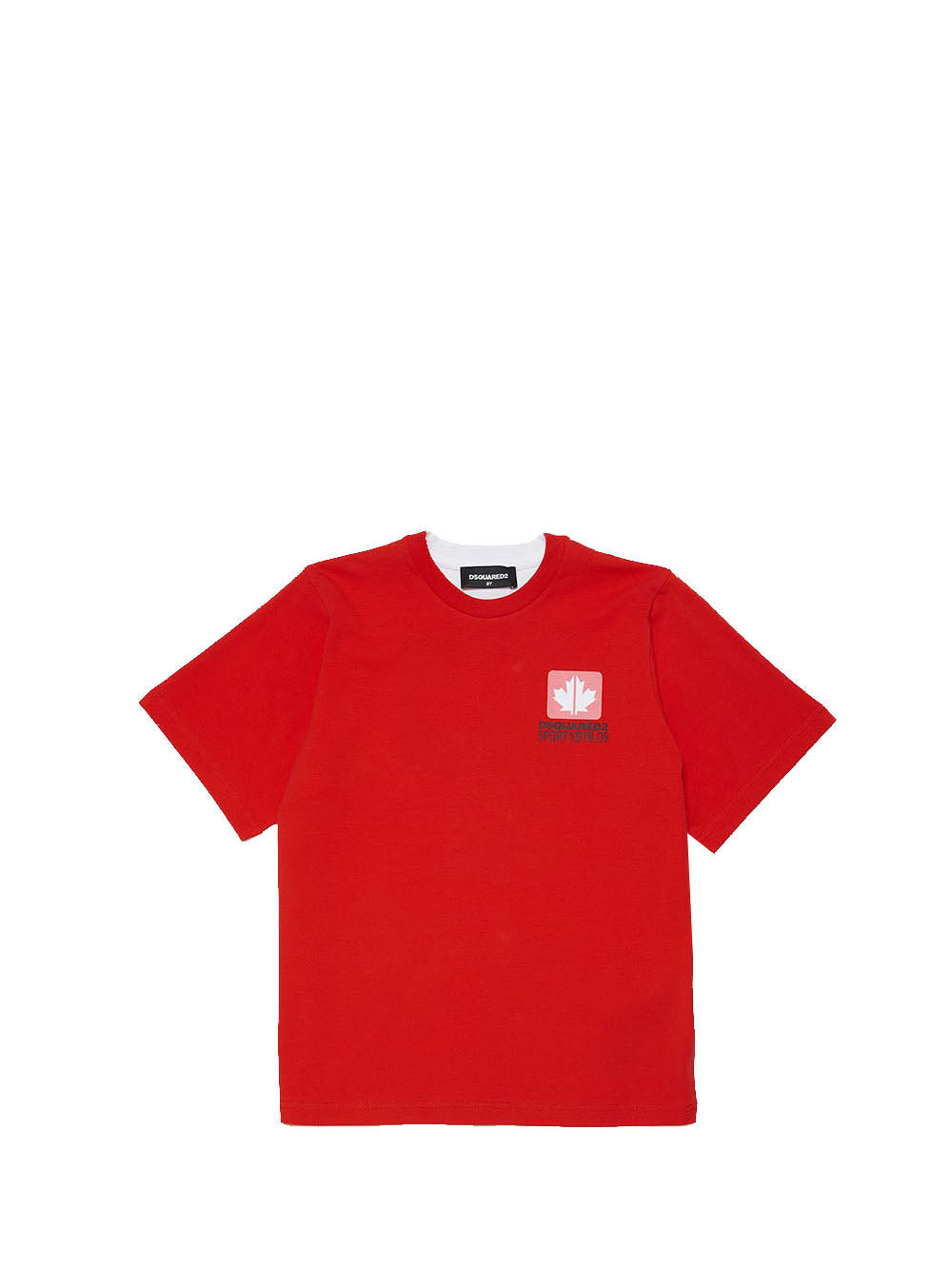 DSQUARED SPORT Dsquared T-Shirt Bambino Rosso - Arancione Rosso