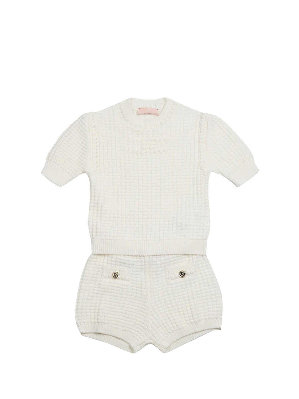 ELISABETTA FRANCHI Elisabetta Franchi Coordinato Bambina Panna - Bianco Panna