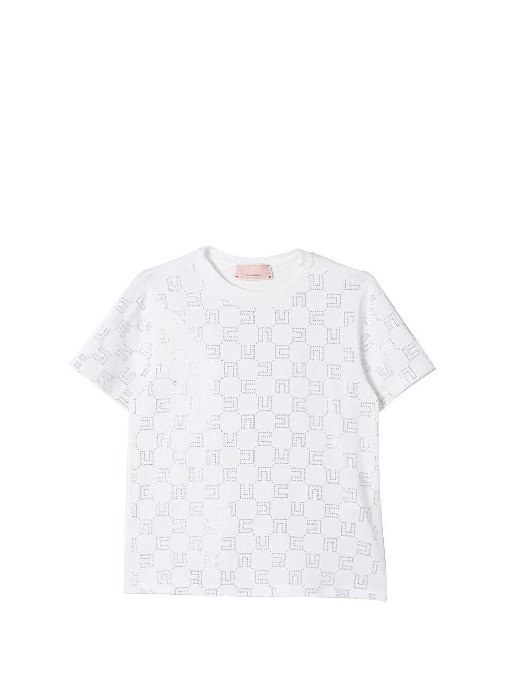 ELISABETTA FRANCHI Elisabetta Franchi T-Shirt Bambina Panna - Bianco Panna