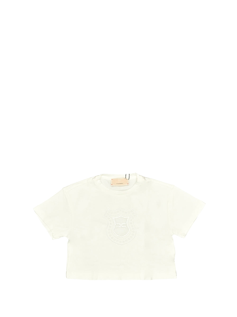 ELISABETTA FRANCHI Elisabetta Franchi T-Shirt Bambina Panna - Bianco Panna