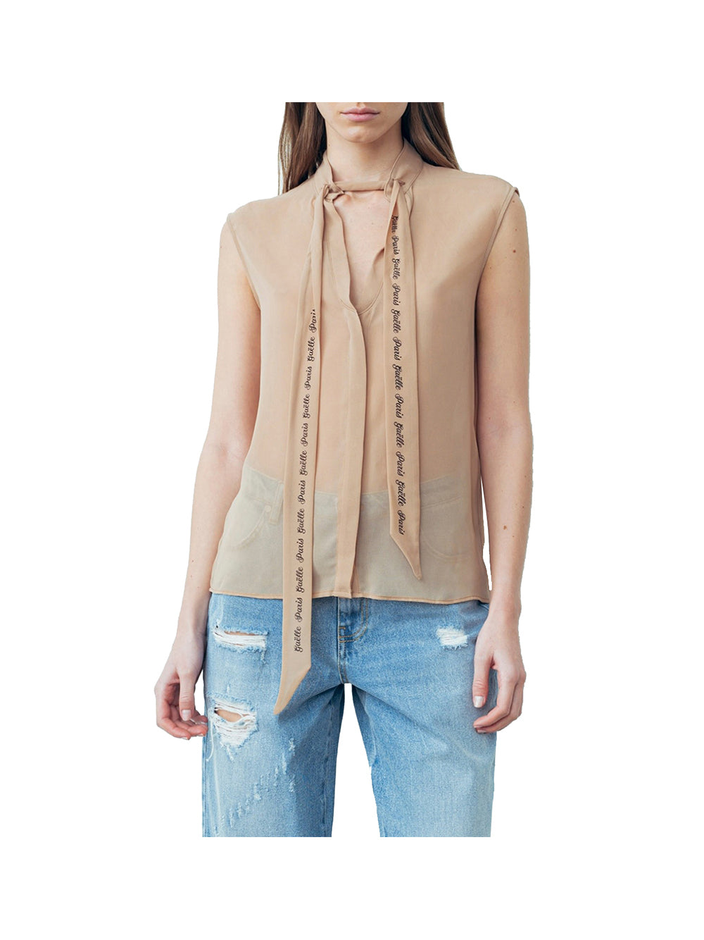 GAELLE PARIS Gaelle Paris Camicia Donna Sabbia - Beige Sabbia