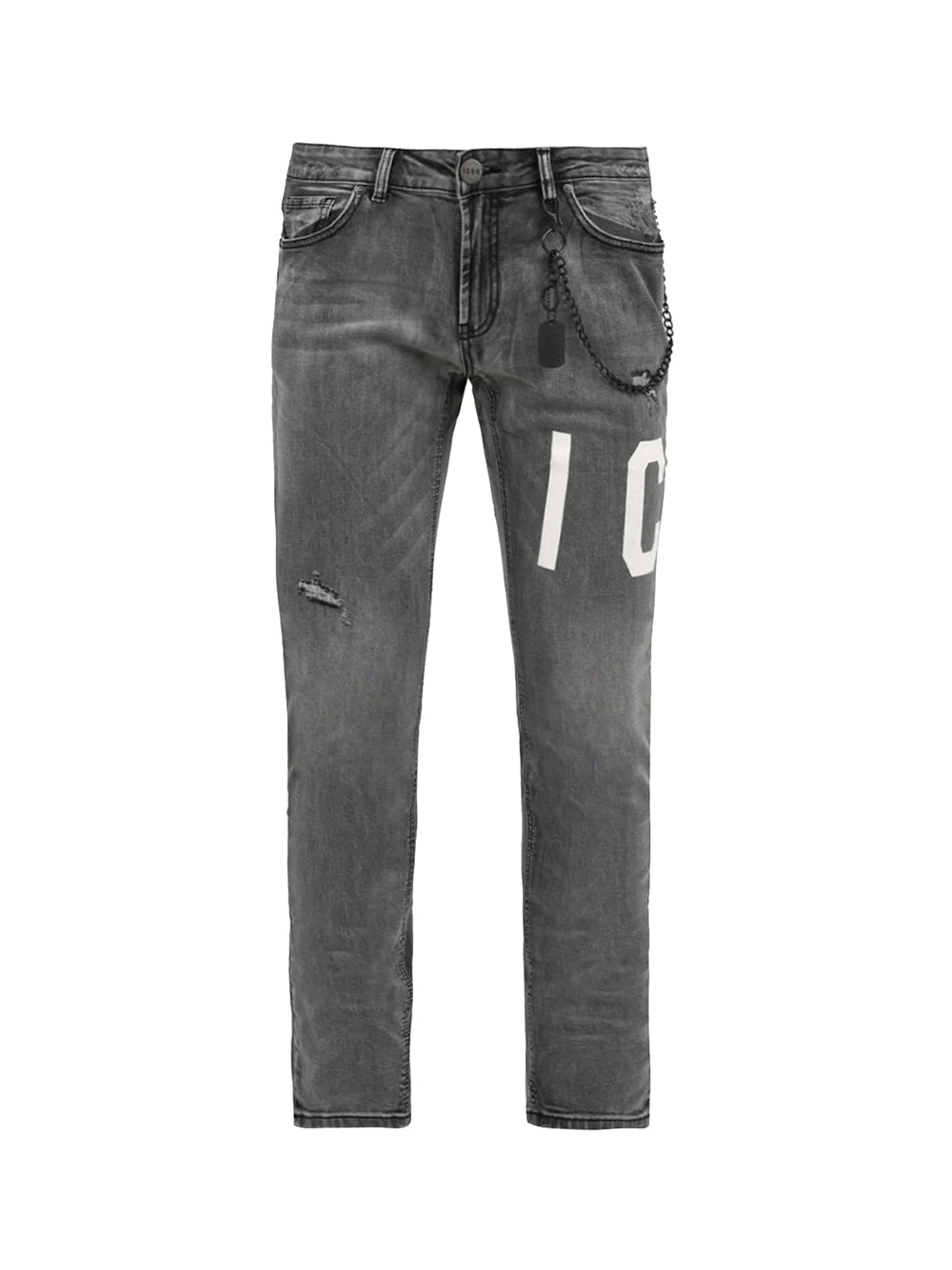 ICON ICON Jeans Uomo Denim - Grigio DENIM