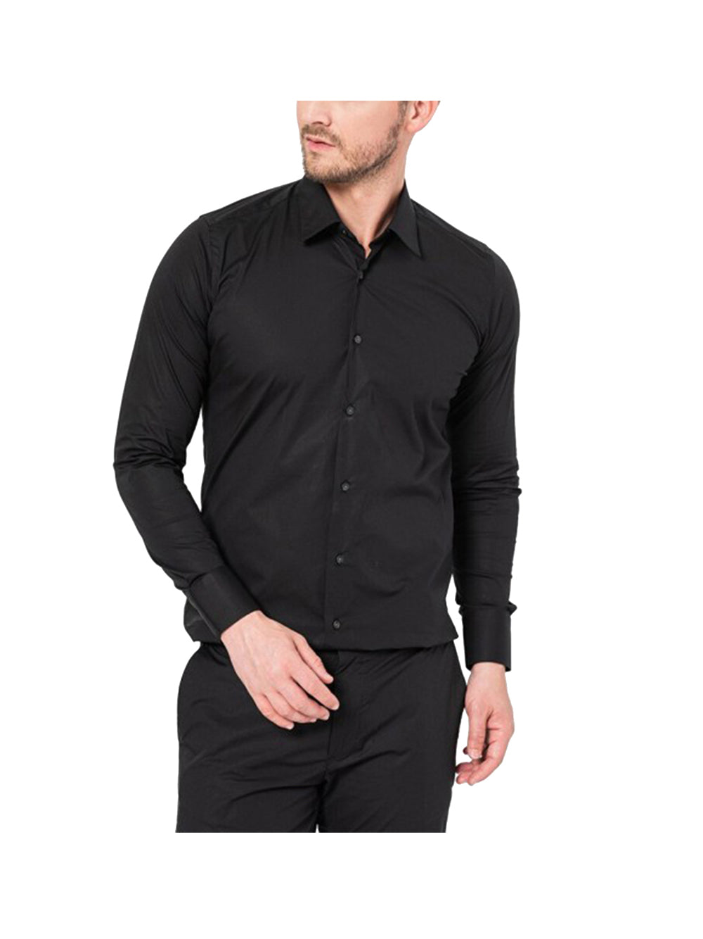 LIUJO JEANS UOMO Liu Jo Camicia Uomo Nero Nero