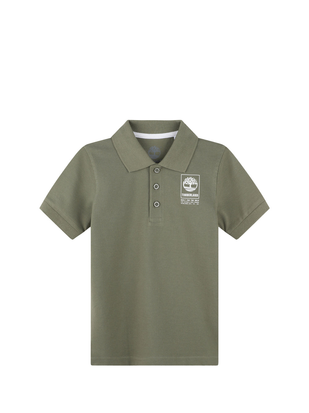 TIMBERLAND Timberland Polo Bambino Bianco Tiglio