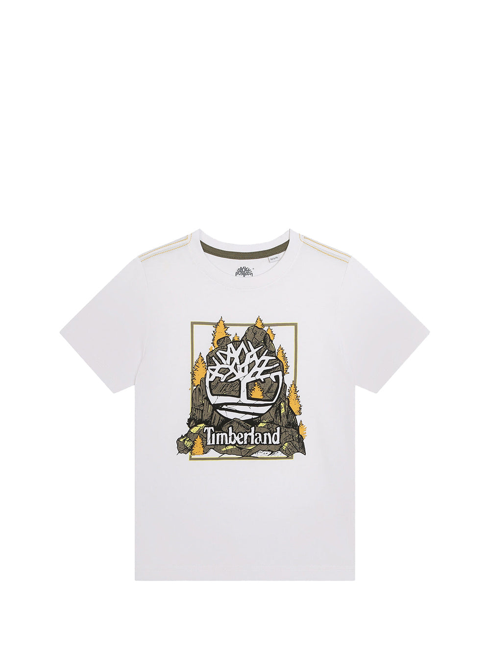 TIMBERLAND Timberland T-Shirt Bambino Bianco Bianco