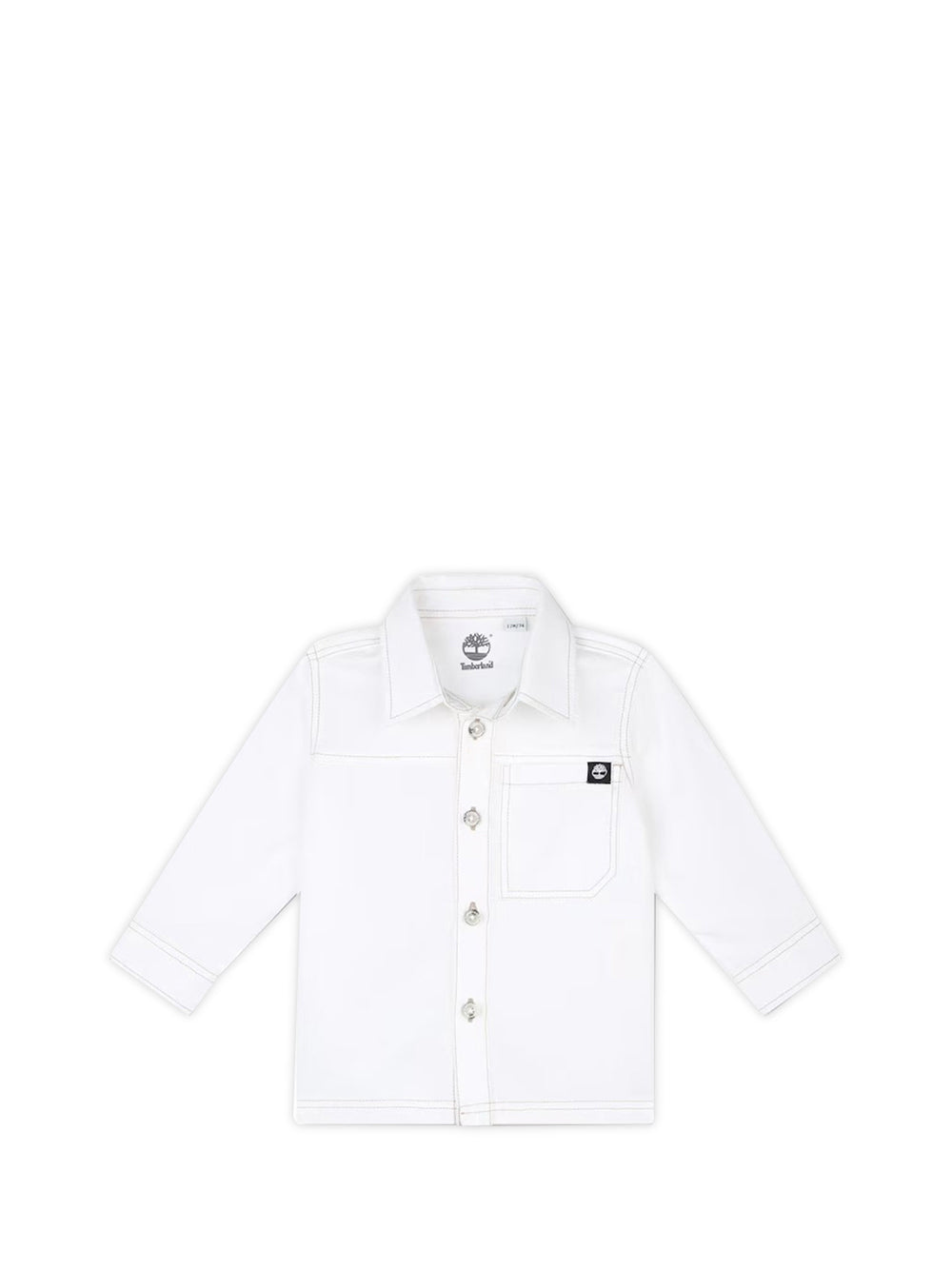 TIMBERLAND Timberland Camicia Bambino Bianco Bianco