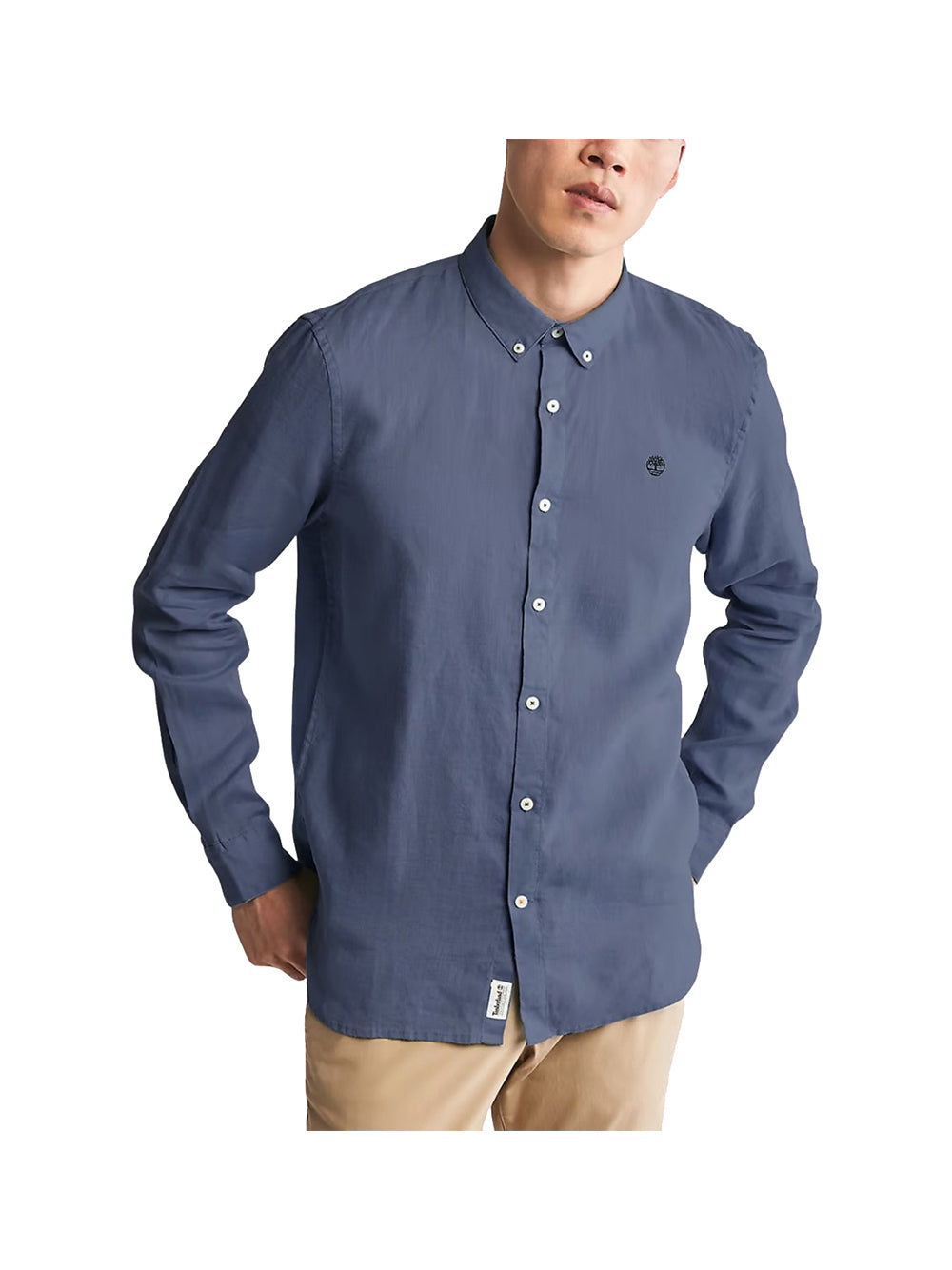 TIMBERLAND Timberland Camicia Uomo Dark Denim - Blu Dark denim