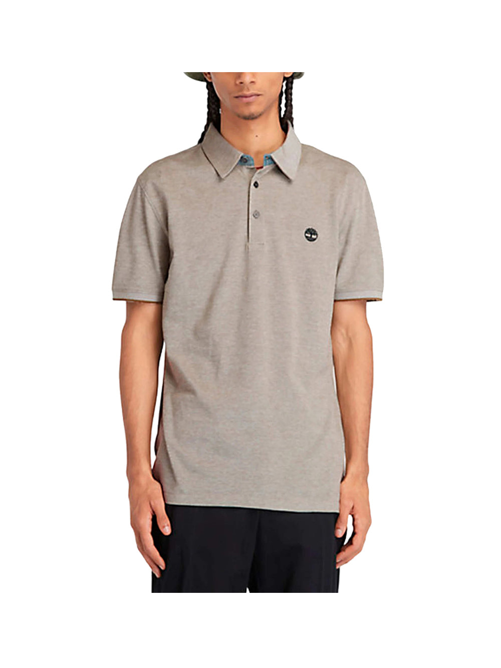 TIMBERLAND Timberland Polo Uomo Grigio Scuro - Grigio Grigio scuro