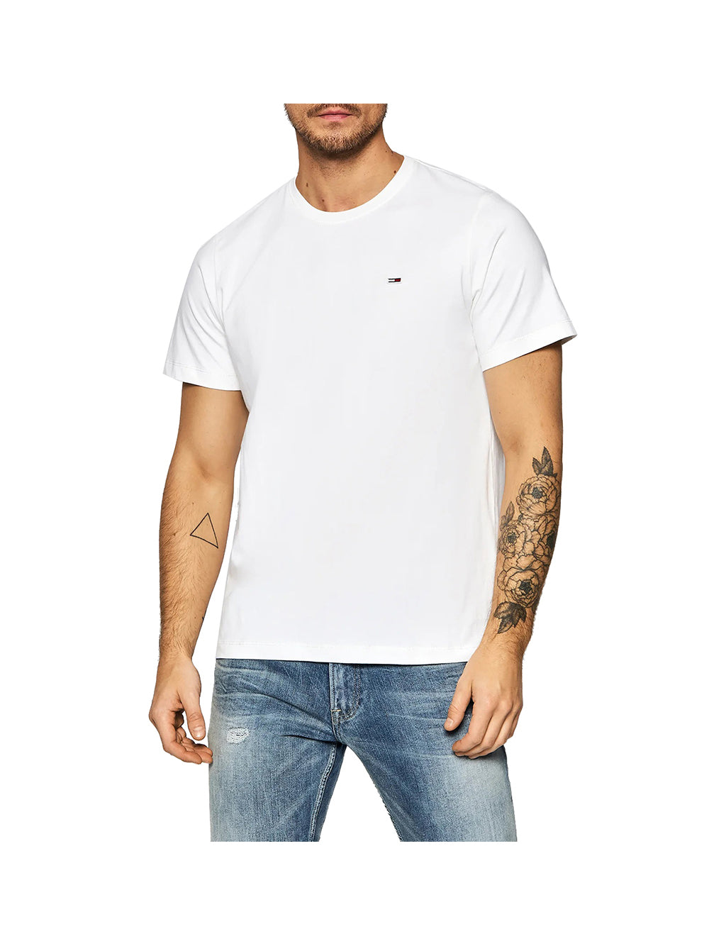 TOMMY JEANS CONTINUATIVO Tommy Jeans T-Shirt Uomo Bianco Bianco