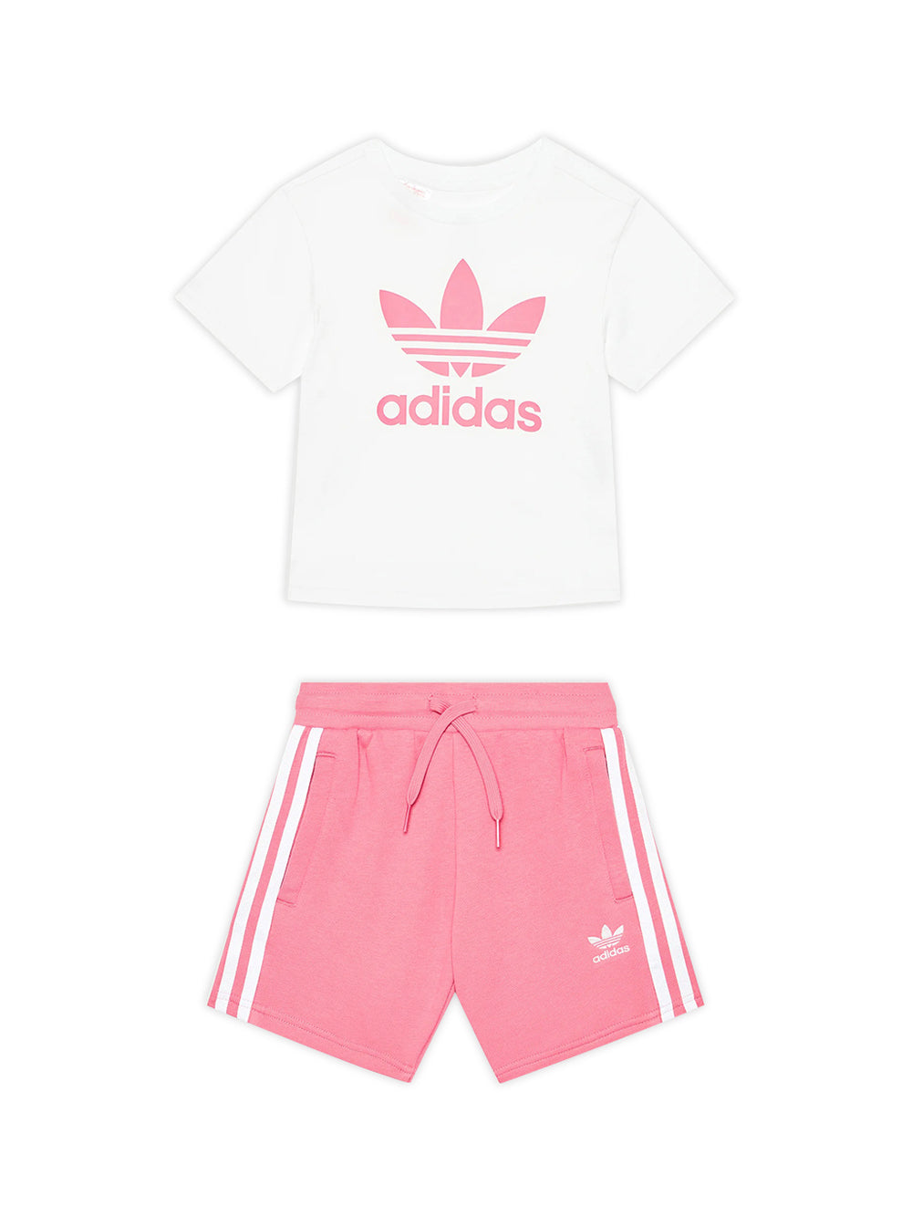 ADIDAS Adidas Coordinato Bambina Rosa /bianco - Rosa ROSA /BIANCO