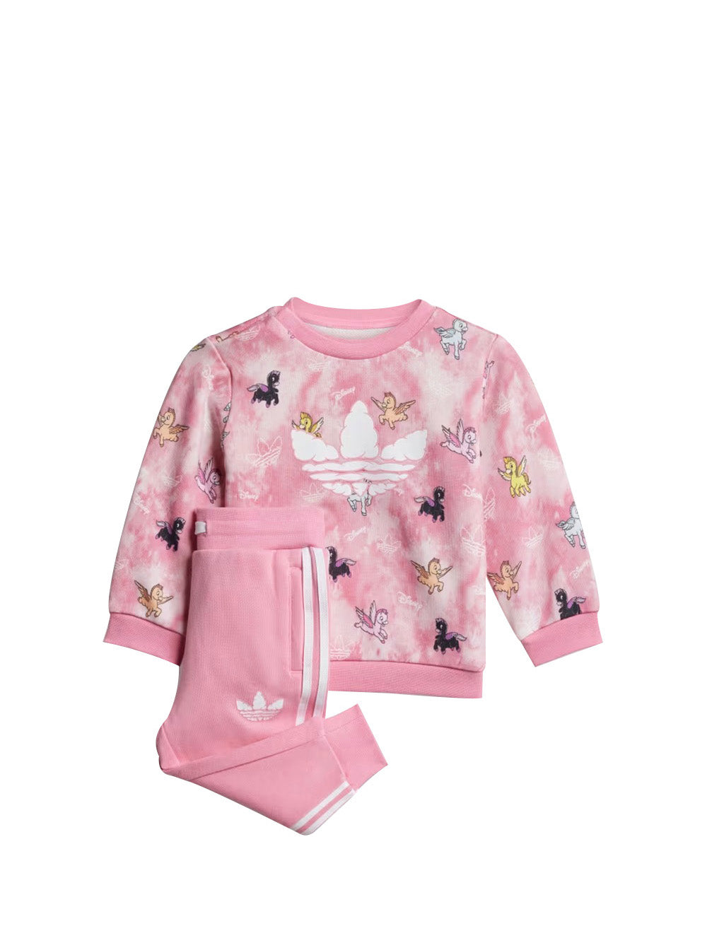 ADIDAS Adidas Tuta Bambina Rosa/bianco - Multicolore ROSA/BIANCO