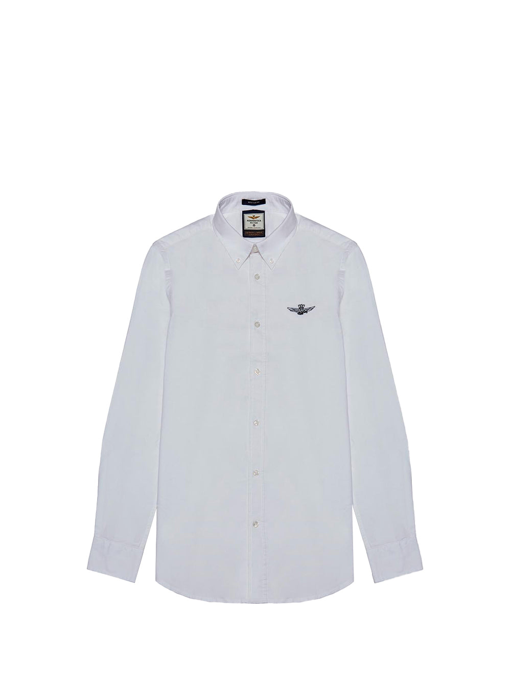 AERONAUTICA MILITARE 2 USCITA Aeronautica Militare Camicia Uomo Bianco Bianco