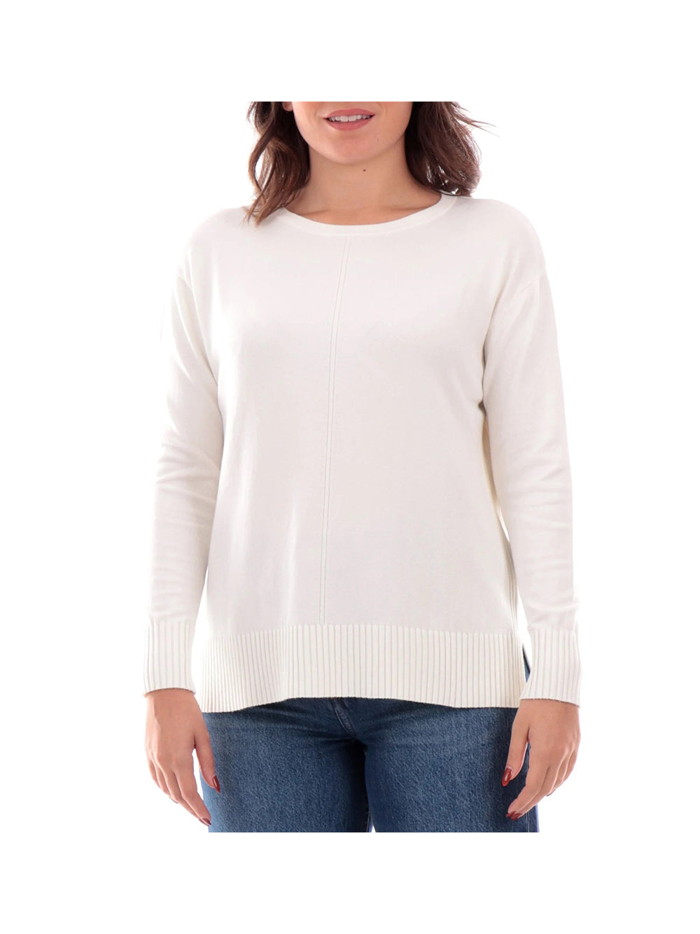 ANIS WHITE Anis White Maglia Donna Bianco Bianco