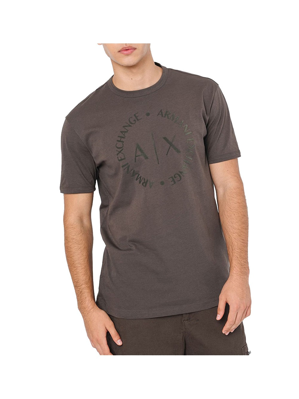 ARMANI EXCHANGE Armani Exchange T-Shirt Uomo Marrone Marrone