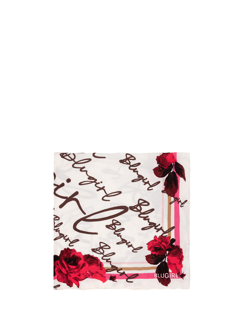 BLUGIRL Blugirl Foulard Donna Bianco/rosso - Multicolore Bianco/rosso