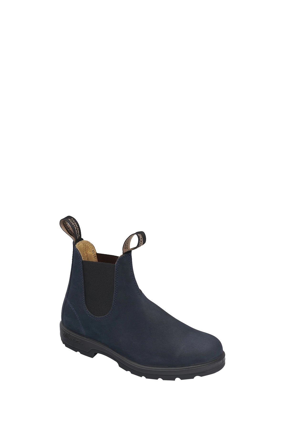 BLUNDSTONE Bikers Chelsea In Pelle Scamosciata Blu/Navy NAVY