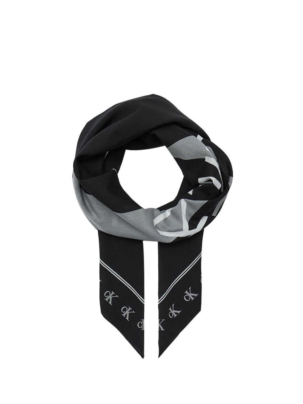 CALVIN ACC.1USCITA Calvin Klein Foulard Donna Nero Nero