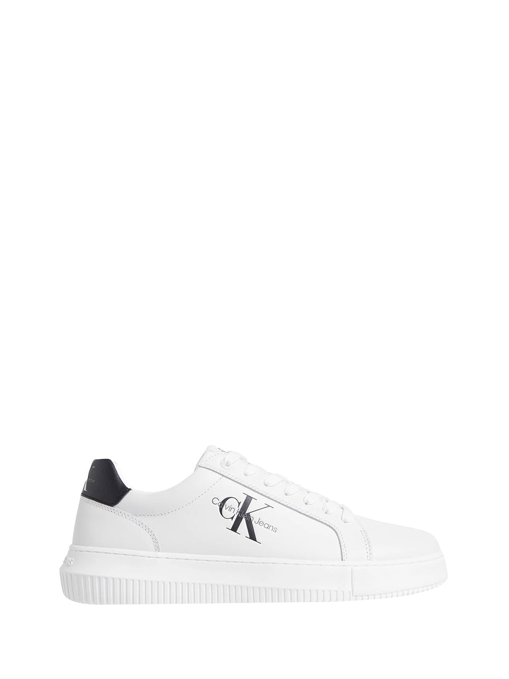 CALVIN CALZATURE Calvin Klein Sneakers Chunky Cupsole Uomo Bianco/nero - Bianco Bianco/nero