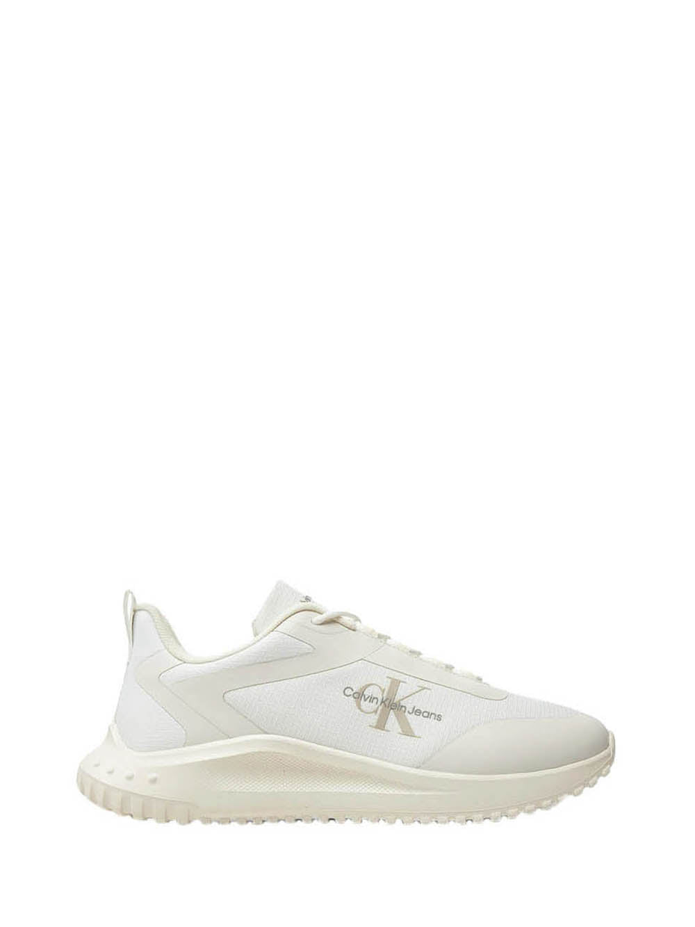 CALVIN CALZATURE Calvin Klein Sneakers Eva Runner Low Uomo Bianco/giallo - Bianco Bianco/giallo