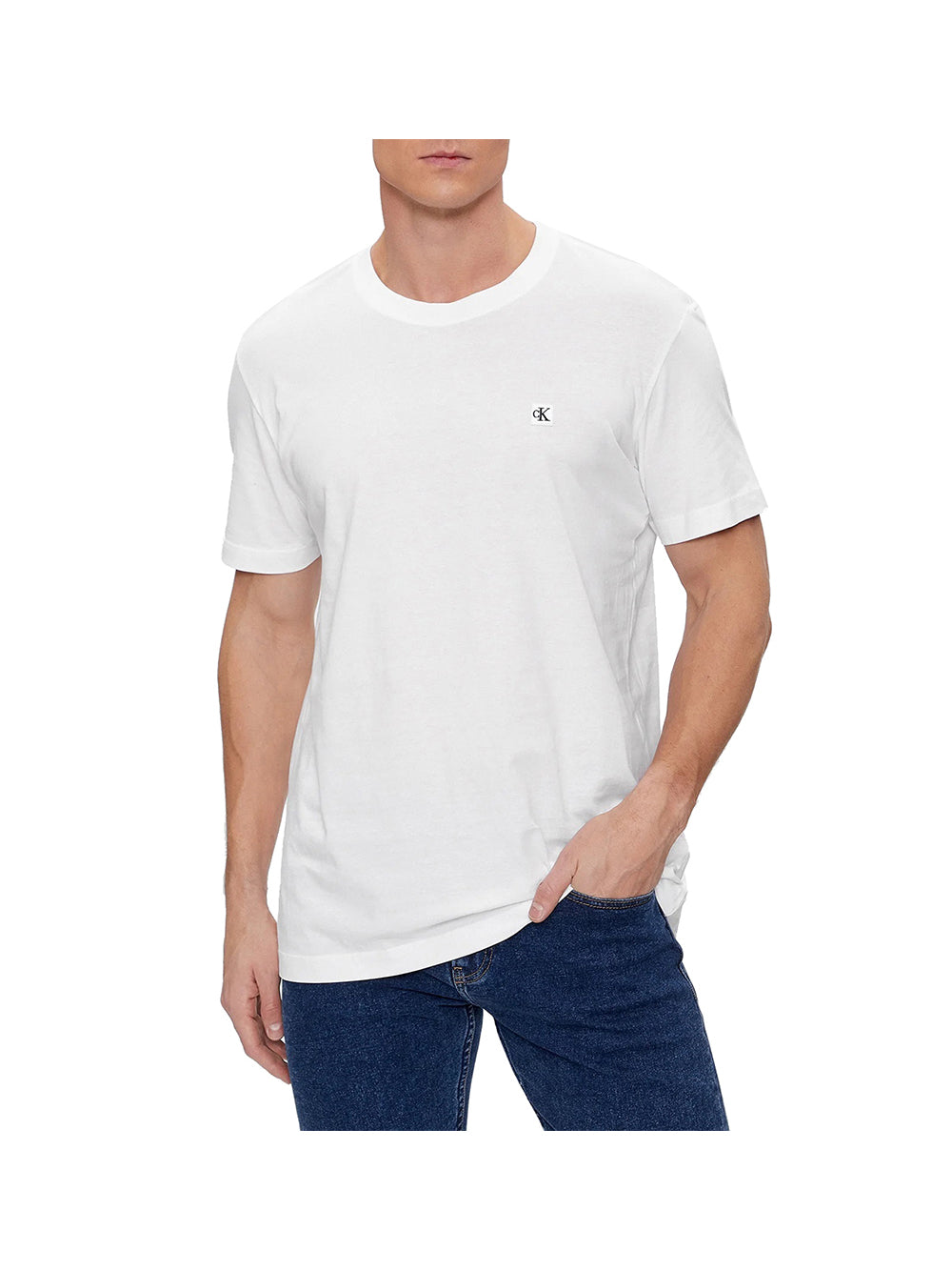 CALVIN2 1USCITA Calvin Klein T-Shirt Uomo Bianco Bianco