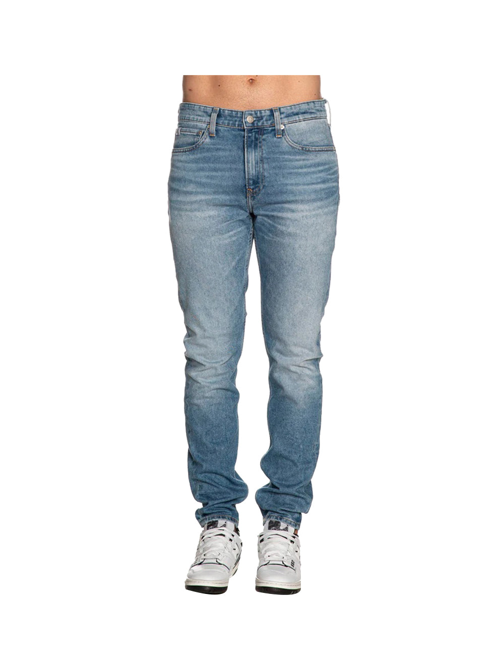 CALVIN2 1USCITA Calvin Klein Jeans Uomo Denim Medium - Blu DENIM MEDIUM