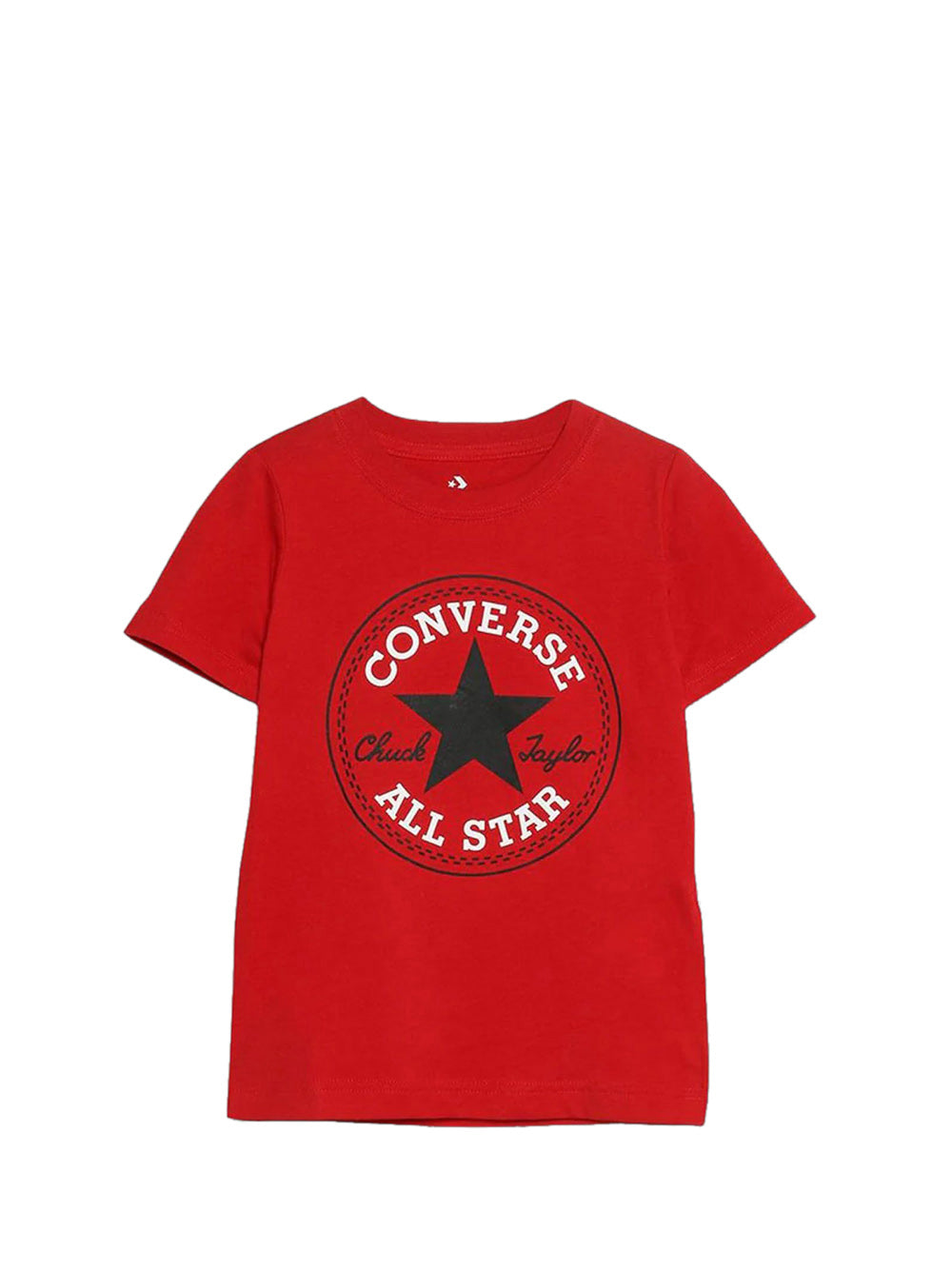 CONVERSE Converse T-Shirt Unisex Bimbo Rosso Rosso