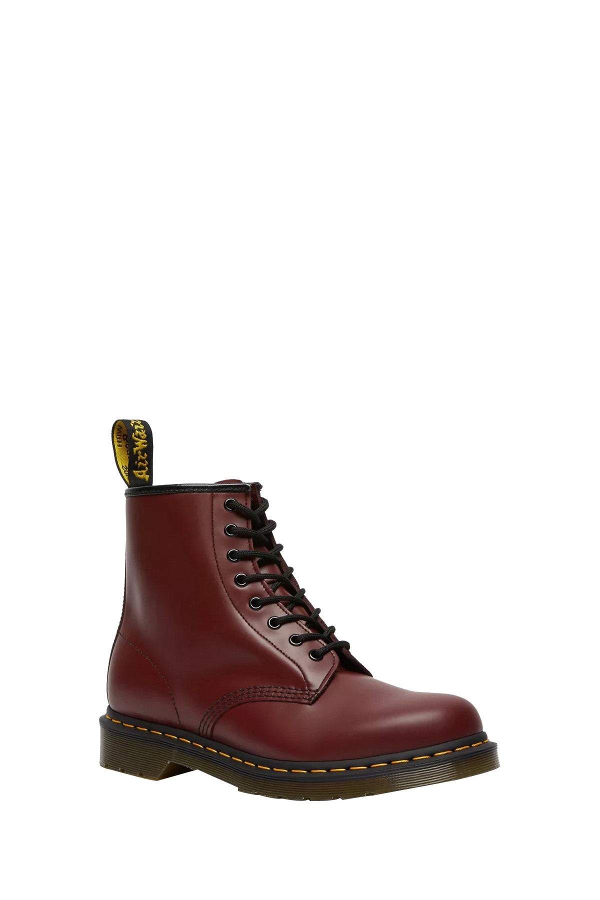 DR MARTENS Dr Martens Anfibio 1460 Smooth Donna Rosso Rosso