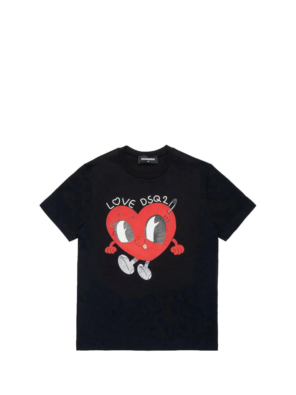 DSQUARED2 Dsquared T-Shirt Bambina Nero Nero