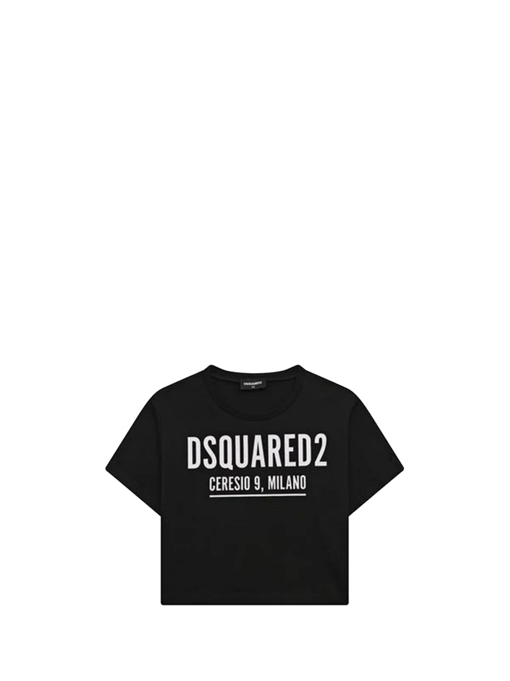 DSQUARED2 STC Dsquared T-Shirt Bambina Nero Nero