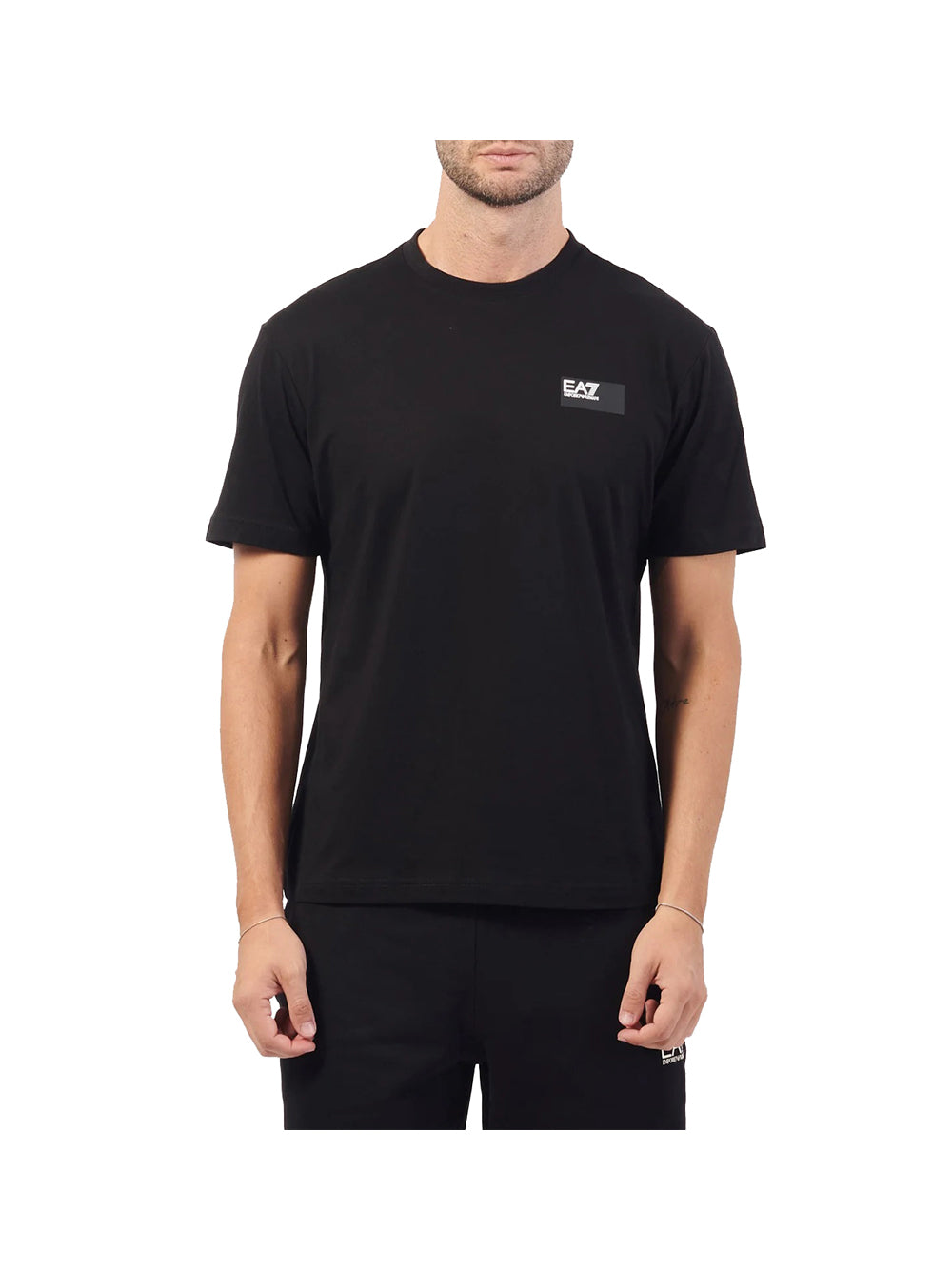 EA7 Ea7 T-Shirt Uomo Nero Nero