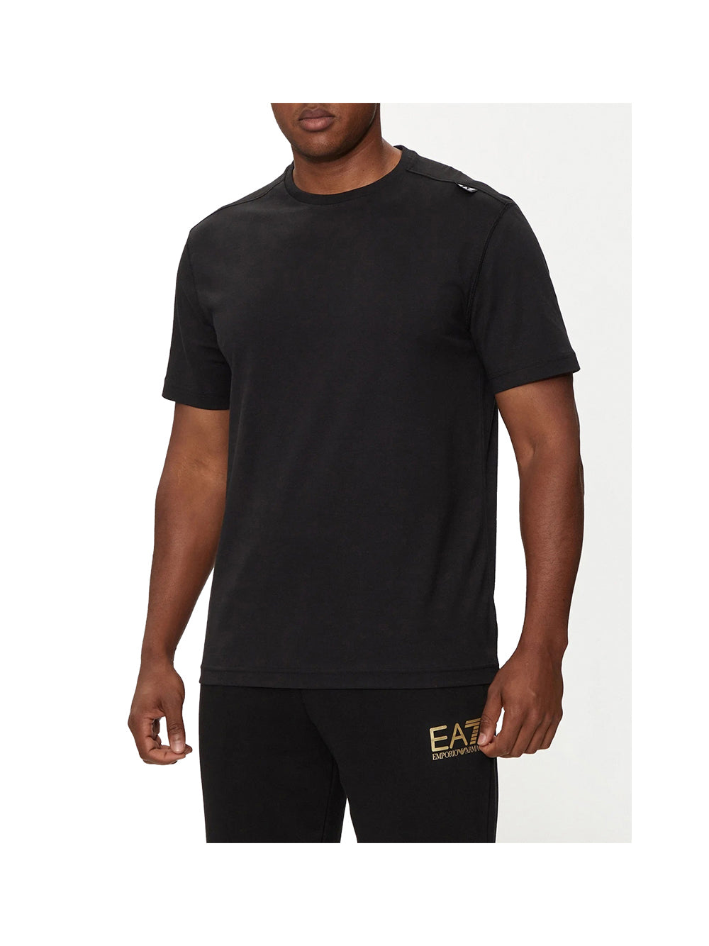 EA7 Ea7 T-Shirt Uomo Nero Nero