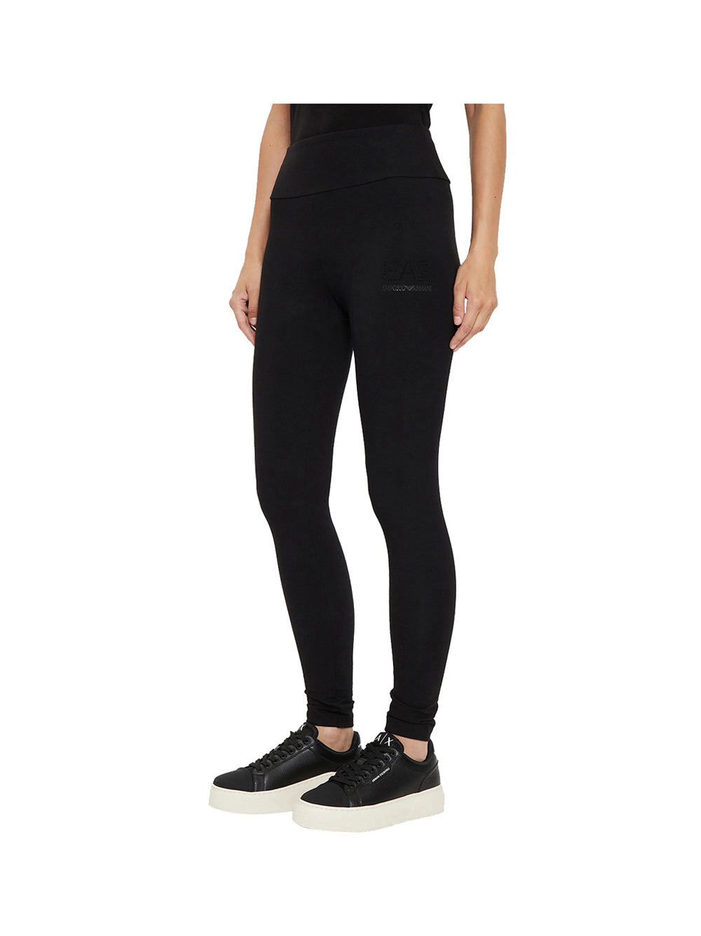 EA7 Ea7 Leggings Donna Nero Nero