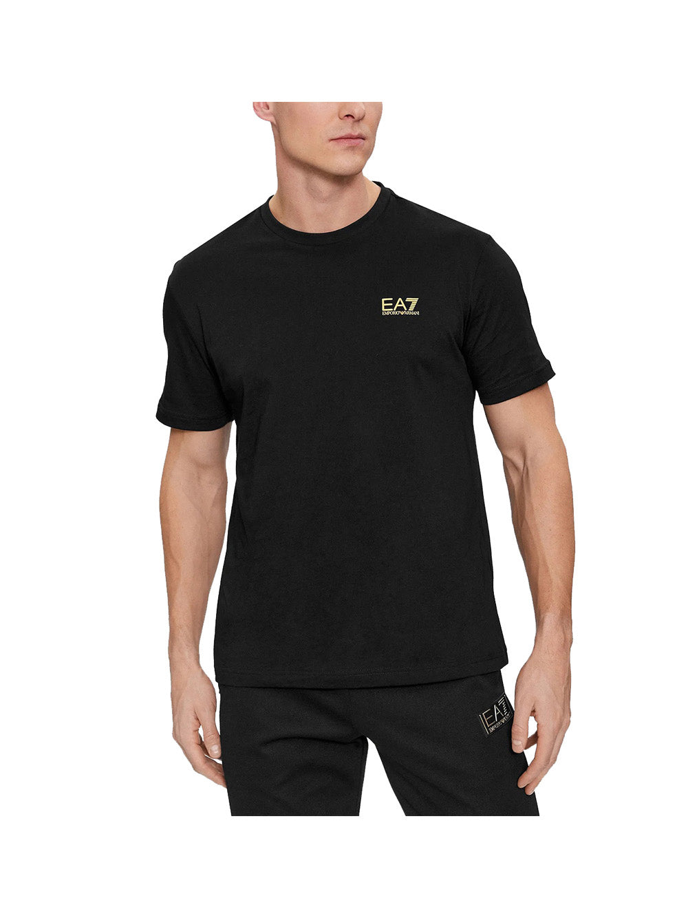 EA7 Ea7 T-Shirt Uomo Nero Nero