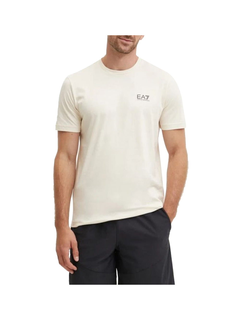 EA7 Ea7 T-Shirt Uomo Beige Beige