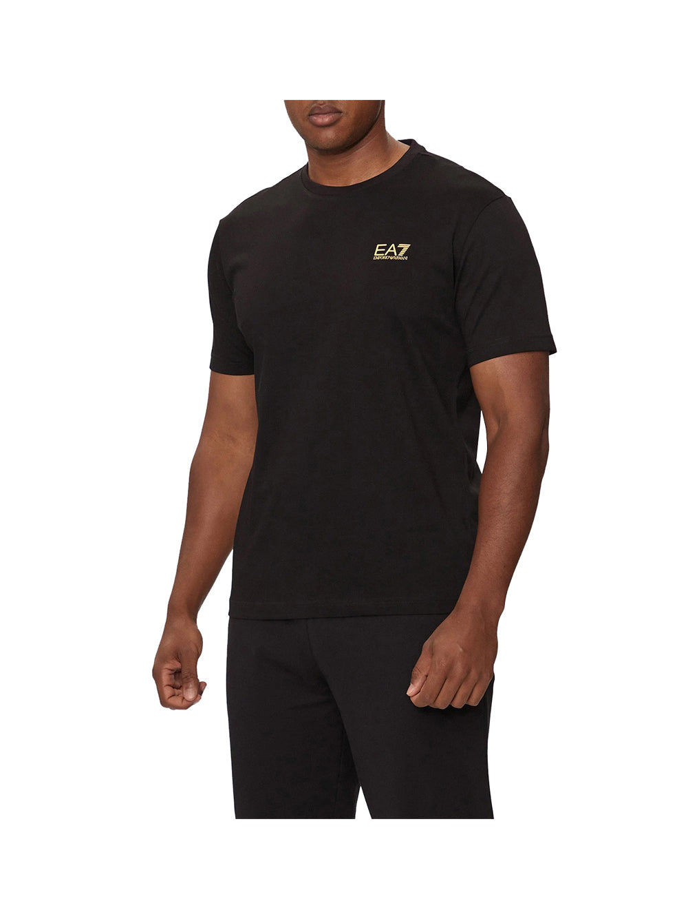 EA7 Ea7 T-Shirt Uomo Nero Nero