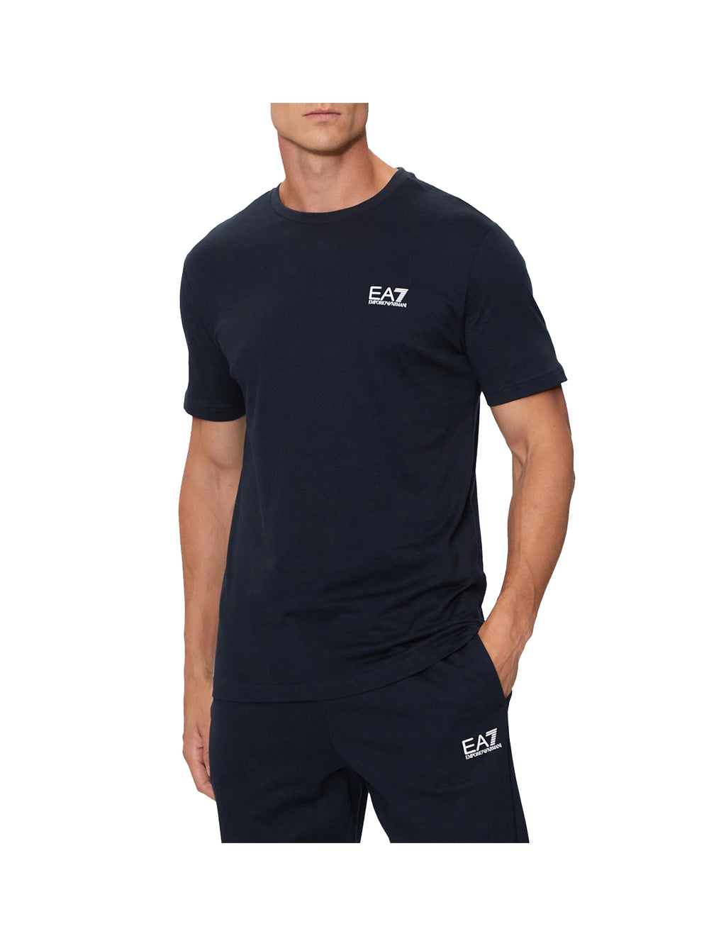 EA7 Ea7 T-Shirt Uomo Blu Blu