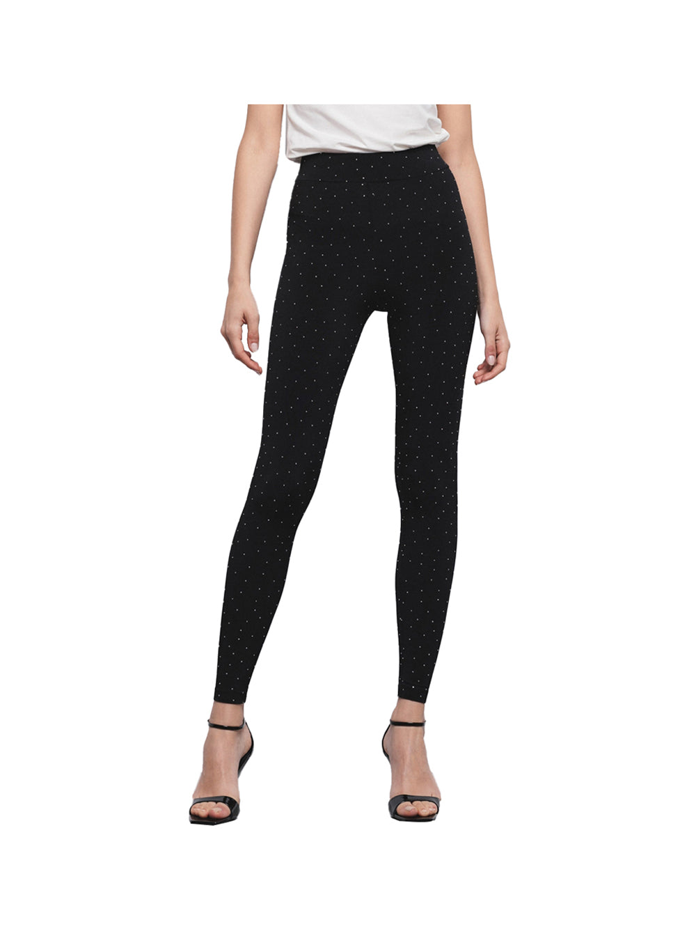 GAELLE PARIS 2USCITA Gaelle Paris Leggings Donna Nero Nero