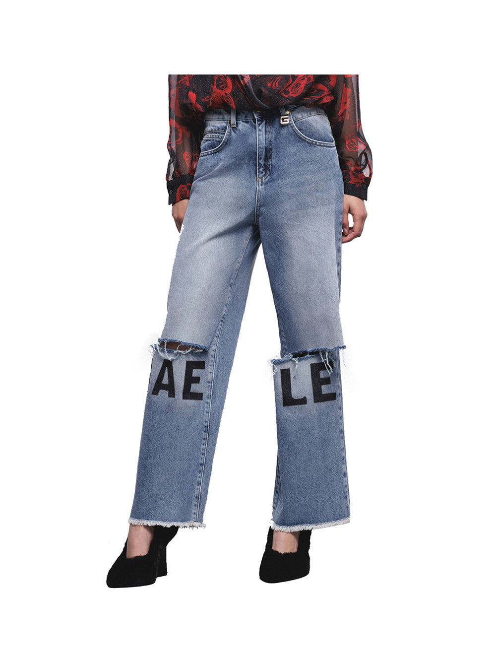 GAELLE PARIS Gaelle Paris Jeans Donna Blu Blu