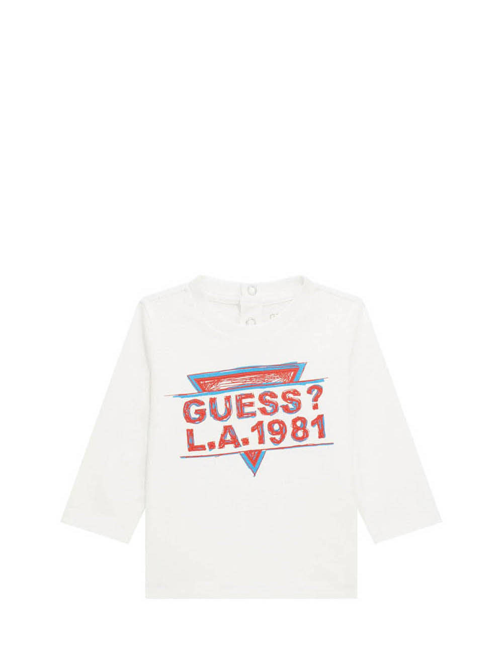 GUESS 1 USCITA Guess Blusa Unisex Bimbo Bianco Bianco